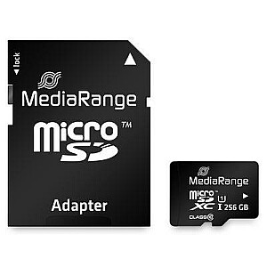 ПАМЯТЬ MICRO SDXC 256 ГБ UHS-1/С АДАПТЕРОМ MR946 СРЕДНИЙ ДИАПАЗОН