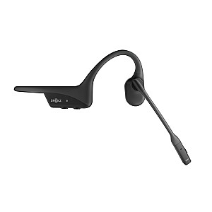 SHOKZ OpenComm2 UC belaidė Bluetooth vaizdo konferencijų ausinė su kauliniu laidumu ir USB-A adapteriu | 16 valandų pokalbio, 29 m belaidžio ryšio diapazonas, 1 valandos įkrovimo laikas | Apima triukšmą slopinantį mikrofoną ir adapterį, juodą (C110-AA-BK)