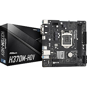 ASRock H370M-HDV pagrindinė plokštė