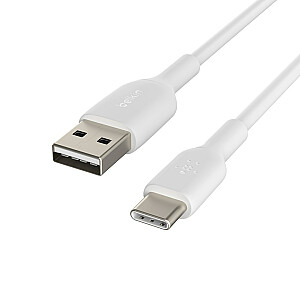 Belkin BoostCharge USB kabelis, 1 m USB A USB C Baltas