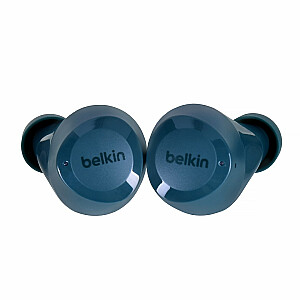 Беспроводная гарнитура Belkin SoundForm Bolt, внутриканальные звонки/музыка/спорт/повседневный Bluetooth, темно-бирюзовый цвет