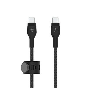Belkin BOOST↑CHARGE PRO USB lankstus kabelis, 1 m, USB 2.0 USB C, juodas