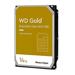WD Gold 14TB 3,5" SATA kietasis diskas WD142KRYZ
