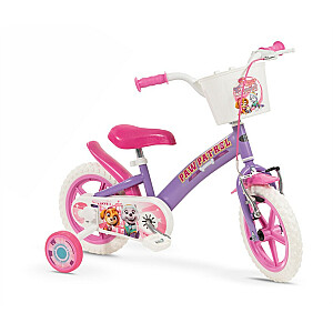 Vaikiškas dviratis 12" Paw Patrol Purple 1180 Girl TOIMSA
