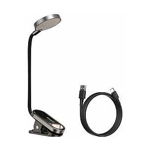 LED Lampa Baseus Comfort Reading Mini Clip Lamp Dark Gray