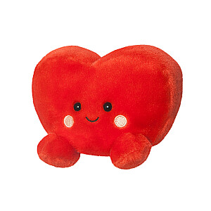 AURORA PALM PALS Pliušinė širdelė, 12 cm