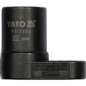 Ключ лямбда-зонда Yato 22 мм CrMo YT-1753