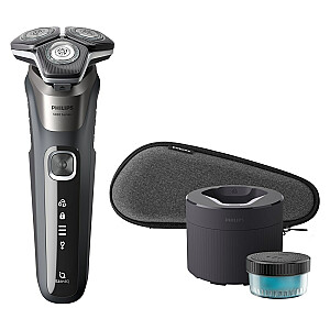 Philips SHAVER Series 5000 S5887/50 Elektrinis skustuvas sausam ir šlapiam valymui su 3 priedais