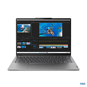 Lenovo Yoga Slim 6 14IAP8 i7-1260P 14 colių WUXGA OLED 400 nitų Blizgus 60Hz 16GB LPDDR5 4800 SSD512 Intel Iris Xe Graphics Win11 Storm Grey