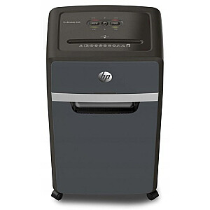 HP PRO SHREDDER 24CC, P-4, 24 kortelės, 30L, tamsiai pilka