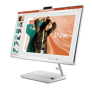 Lenovo IdeaCentre AIO 3 27IAP7 i3-1215U 27 colių FHD IPS 250 nitų AG 8GB DDR4 3200 SSD512 Intel UHD Graphics NoOS White