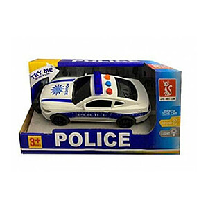 Policijos automobilis (inercija, garsas, šviesa) 15 cm 542655