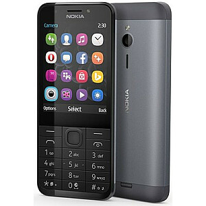 Nokia 230 Dual SIM Темно-серебристый