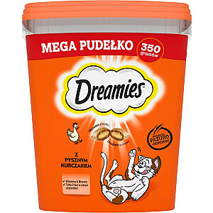 DREAMIES Mišrūs skoniai su vištiena ir sūriu - skanėstas katėms - 2x350 g