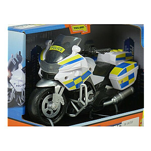 Policijos motociklas (šviesa, garsas) 16 cm 579545