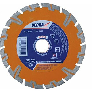 Алмазный диск Dedra Super Segment для резки бетона 115 мм H1242