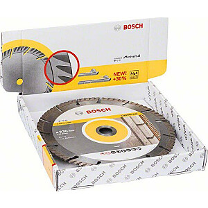 Deimantiniai pjovimo diskai Bosch 230mm 10 vnt.