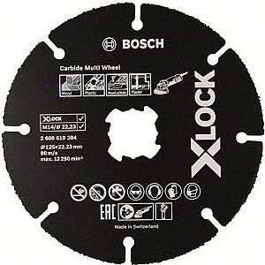 Diskas Bosch X-LOCK Widia 125 mm (2608619284)