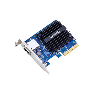 „Synology E10G18-T1“ vieno prievado 10 Gb RJ45 PCIe tinklo sąsajos plokštė PCIe 3.0 x 4