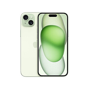Apple iPhone 15 Plus, 17 cm (6,7 colio), dviguba SIM, iOS 17, 5G, USB Type-C, 128 GB, žalia