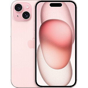 Išmanusis telefonas Apple iPhone 15 256GB Pink (MTP73)