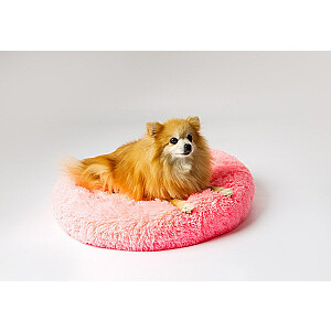 GO GIFT Shaggy Pink M - Лежанка для домашних животных - 57 x 57 x 10 см
