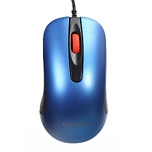 Kompiuterio pelė Omega OM0520BL | 1000 DPI | USB | mėlyna