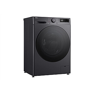 LG F2WR508S2M Washing machine, A, Front loading, Washing capacity 8 kg, Depth 47.5 cm, 1200 RPM, Middle Black LG