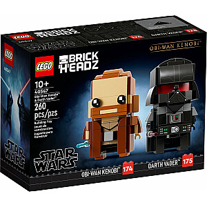 LEGO BrickHeadz Obi-Wan Kenobi ir Darthas Vaderis (40547)