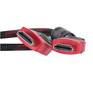 Fusion HDMI v2.0 kabelis | 4K | 1,8 m raudona