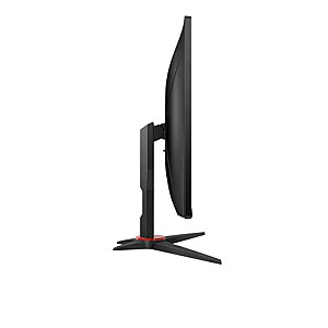 AOC monitorius Q27G2E/BK 27 colių, VA, QHD, 2560 x 1440, 16:9, 1 ms, 250 cd/m², juoda/raudona, 155 Hz, HDMI prievadų kiekis 2