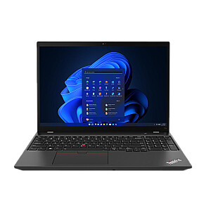 Lenovo ThinkPad T16 40,6 cm (16 colių) WUXGA AMD Ryzen™ 7 PRO 6850U 16 GB LPDDR5-SDRAM 512 GB SSD Wi-Fi 6E (802.11ax) Windows 11 Pro Black