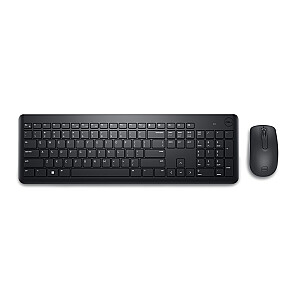 Комплект беспроводной мыши и клавиатуры Dell KM3322W QWERTY, Великобритания