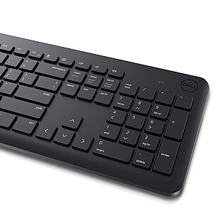 Комплект беспроводной мыши и клавиатуры Dell KM3322W QWERTY, Великобритания