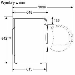 Сушилка для белья BOSCH WQG233DKPL