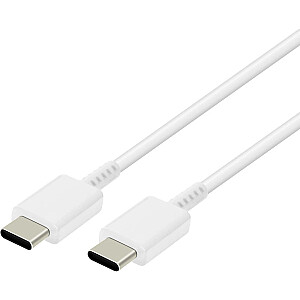 Samsung EP-DA705BWEGWWW USB-C -> USB-C įkrovimo laidas 1m baltas (OEM)