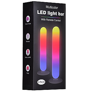 LED muzikinis šviestuvas Activejet AJE-MUSIC BAR RGB