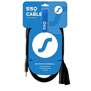 SSQ MIXLR3 - Stereo kabelio lizdas 3,5 mm - 2x XLR 3 m