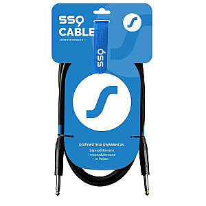 SSQ JMPJMP5 SS-1449 Mono to Jack Mono kabelio lizdas, 5 m, juodas