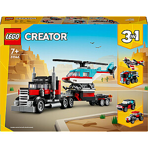 LEGO Creator bortinis sunkvežimis ir malūnsparnis (31146)