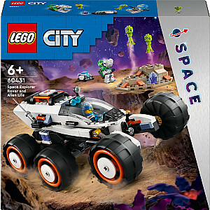 LEGO City Space Rover ir gyvenimas kosmoso tyrinėjime (60431)