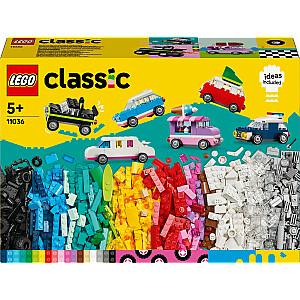 LEGO Classic kūrybinės transporto priemonės (11036)
