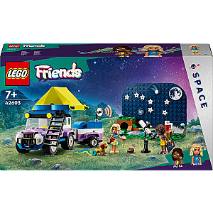 LEGO Friends Camper su mobilia žvaigždžių observatorija (42603)
