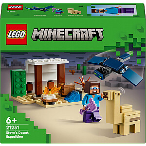 LEGO Minecraft Steve'o dykumos ekspedicija (21251)