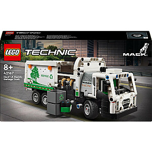 LEGO Technic Mack® LR elektrinis šiukšliavežis (42167)