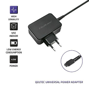 Qoltec Universal 45W | 8 papildiniai