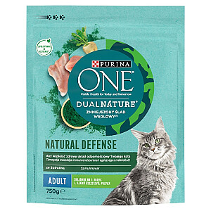 Purina ONE DUAL NATURE Индик для взрослых 750г