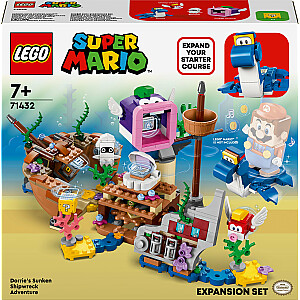 LEGO Super Mario Dorri's Wreck Adventure išplėtimo rinkinys (71432)