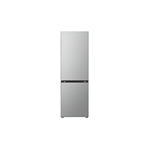 LG GBV7180CPY Refrigerator, Free-standing, Bottom freezer, C, Height 1,86 m, Net fridge 234 L, Net freezer 110 L, Silver LG