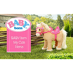 Baby born Кукольная лошадка со звуком и функцией ходьбы 831168